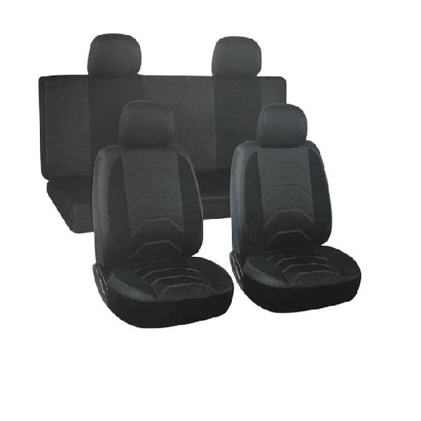 Σετ Καλύμματα Αυτοκινήτου 10τμχ Μαύρα W17893-1