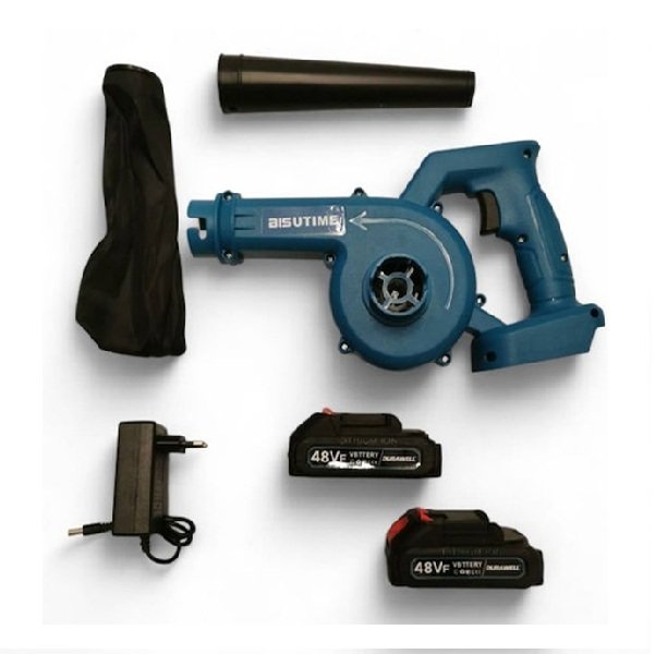 Επαναφορτιζόμενος Φυσητήρας Μπαταρίας 48V Με 2 Μπαταρίες Λιθίου HL18668-248 KLN-520242