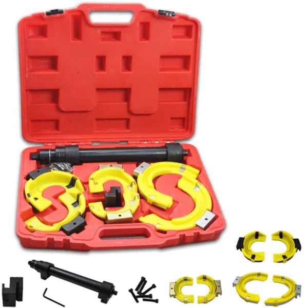 Σετ Συμπιεστή Ελατηρίου Αμορτισέρ με Κασετίνα Μεταφοράς