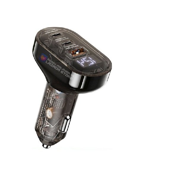 Remax Φορτιστής Αυτοκινήτου Γρήγορης Φόρτισης με Θύρες: 1xUSB 2xType-C RCC351