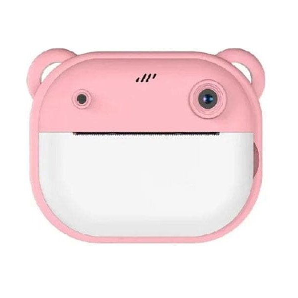 Portable mini printer Compact Φωτογραφική Μηχανή με Οθόνη 2" Θερμικής Εκτύπωσης Ροζ  54010361