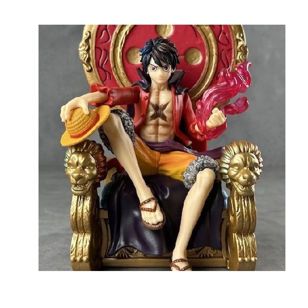 ΦΙΓΟΥΡΑ ANIME ΑΨΟΓΗ ΦΙΓΟΥΡΑ PVC 3D ONE PIECE 32cm Anime Figure One Piece Luffy Five Emperors Sitting Posture ΛΟΥΦ635100500606349347