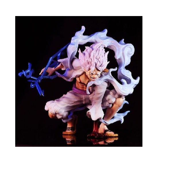 ΦΙΓΟΥΡΑ ANIME ΦΙΓΟΥΡΑ ΧΧ338 ΑΨΟΓΗ ΦΙΓΟΥΡΑ ONE PIECE Lightning Nika Luffy Sun God Fruit Awakening Anime Figure Model PVC