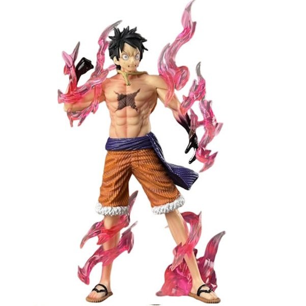 ΦΙΓΟΥΡΑ ANIME 3D PVC 31cm Action Figure Luffy Gear 2 Flowing Cherry Collectible 54643