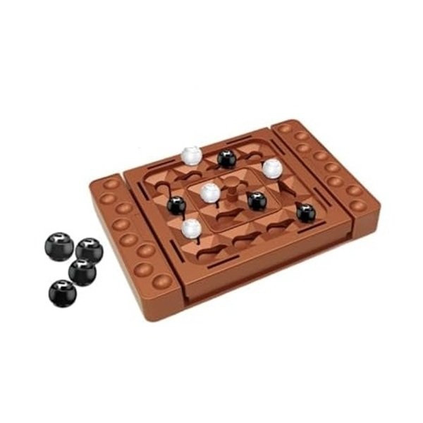 Παιδικό Επιτραπέζιο Παιχνίδι Στρατηγικής Orbital Logic Chess Με Κινούμενο Ταμπλό – B191