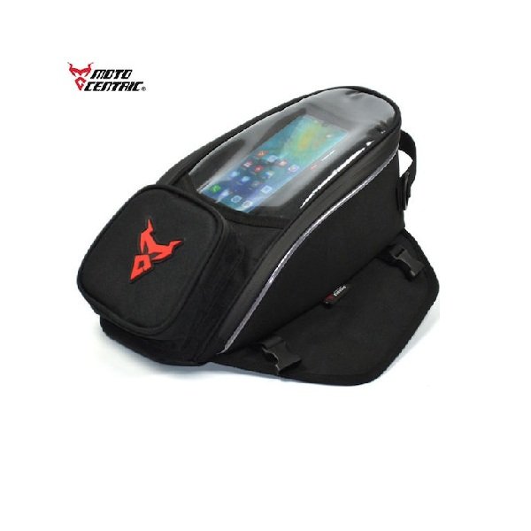 ΥΠΕΡΑΝΘΕΚΤΙΚΗ ΑΔΙΑΒΡΟΧΗ ΤΣΑΝΤΑ ΜΗΧΑΝΗΣ ΣΕ KOKKINO ΧΡΩΜΑ -TANK BAG- MOTOCENTRIC 0109