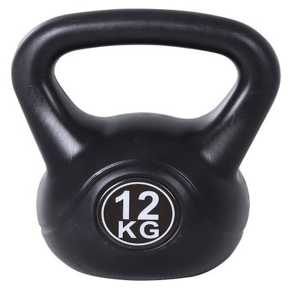 HomCom Kettlebell από PVC 12kg Μαύρο A91-076V02