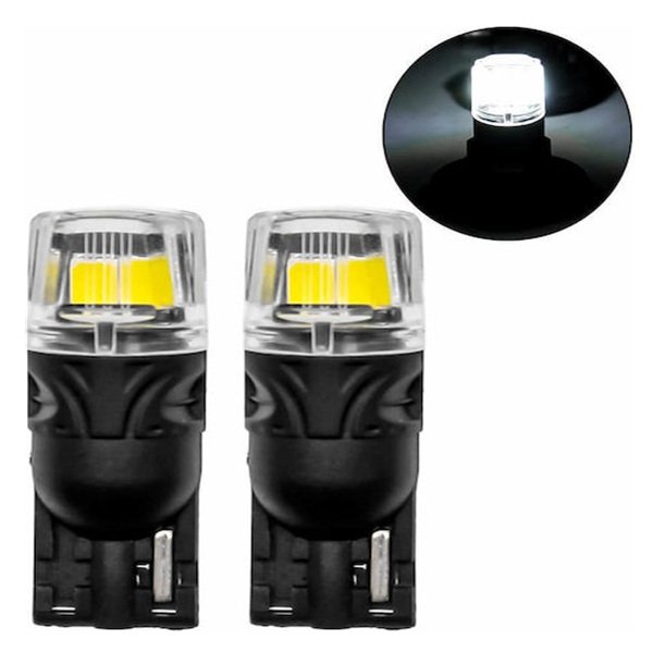 _lampes_aytokinitou_motosykletα! NovSight Λάμπες Αυτοκινήτου & Μοτοσυκλέτας T10 Canbus LED 6500K Ψυχρό Λευκό 12V 5W 2τμχ