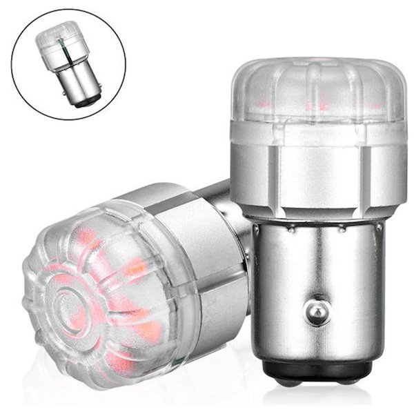 NovSight Λάμπες Αυτοκινήτου & Μοτοσυκλέτας P21/5W-BAY15D-1157 LED Κόκκινο 12V 9W 2τμχ
