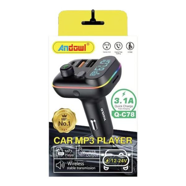 Andowl_FM_Transmitter Andowl FM Transmitter Αυτοκινήτου με USB