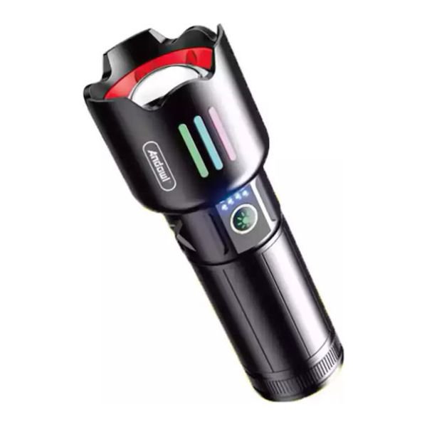 Andowl_epanaforizomenos_fakos_led_ip45 Andowl Επαναφορτιζόμενος Φακός LED IP45 με Μέγιστη Φωτεινότητα 800lm