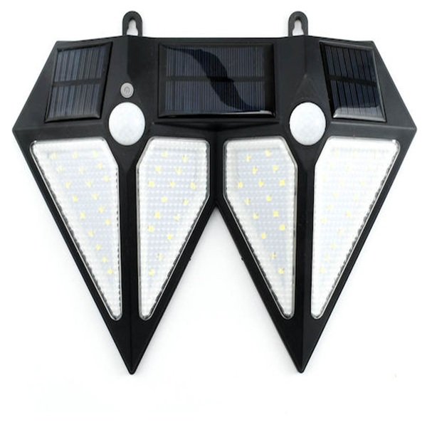 Ηλιακό Φωτιστικό Δρόμου με Αισθητήρα Κίνησης και Φωτοκύτταρο IP67 27.5x4.5x21εκ.