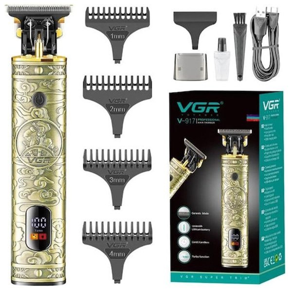 VGR V-917 Foil Ξυριστική Μηχανή Προσώπου Επαναφορτιζόμενη
