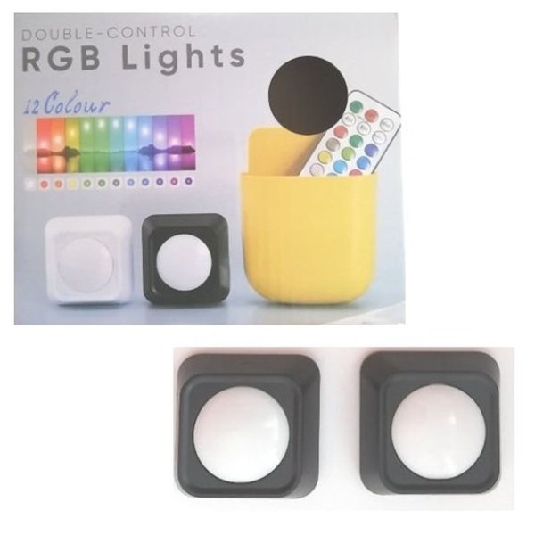 Factory LED Φωτιστικό Σποτάκι για Ντουλάπες με Τροφοδοσία Μπαταρίας, Τηλεχειριστήριο και Αυτοκόλλητο Τοποθέτησης 03004LRG50CL