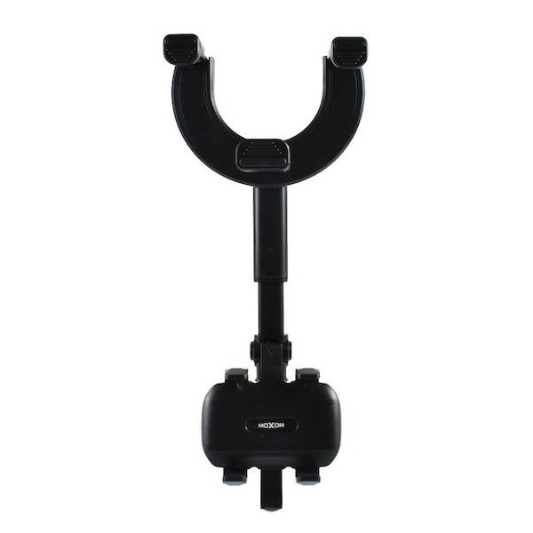 moxom_vasi_kinitou_aytokinitou_me_rythmizomena_agistra_mayri! Moxom Βάση Κινητού Αυτοκινήτου με Ρυθμιζόμενα Άγκιστρα Μαύρη MX-VS72