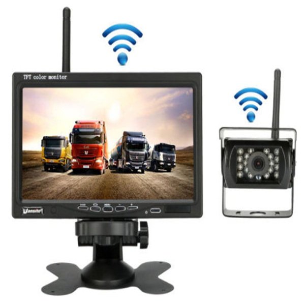 set_asyrmati_kamera_opisthoporeias_me_othoni_universal! Ασύρματη Κάμερα Οπισθοπορείας Αυτοκινήτου με Οθόνη Universal