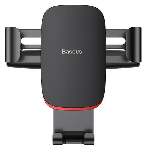 vasi_kinitou_gia_autokinito! Baseus Metal Age Gravity Βάση Κινητού Αυτοκινήτου 4" - 6" με Ρυθμιζόμενα Άγκιστρα Μαύρη SUYL-J01