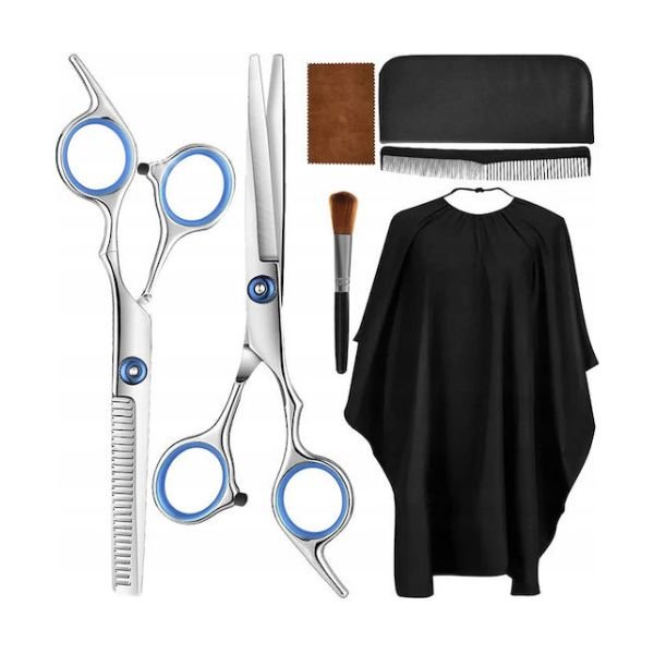 Soulima Σετ Ψαλίδια Κουρέματος & Αραιώματος 6"