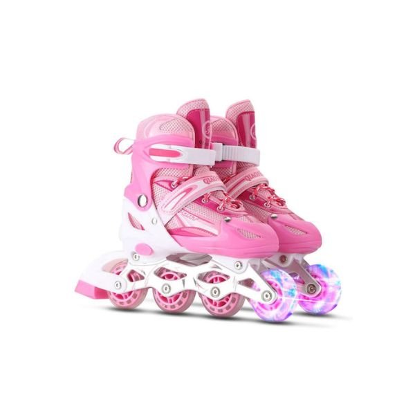 Inline Αυξομειούμενα Rollers Ροζ Παιδικά